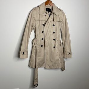 BANANA REPUBLIC TRENCH COAT SIZE XS